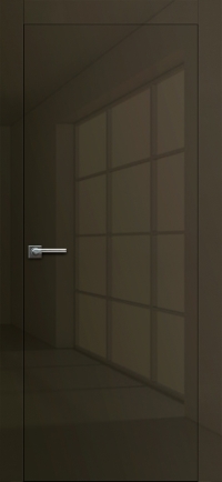 Межкомнатная дверь ПГ BASE 1  в цвете глянец без стекла
