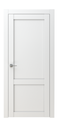 Межкомнатная дверь ПГ BASE 4  в цвете Белоснежный без стекла