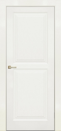Межкомнатная дверь ПГ EMMA 2 в цвете Белоснежный без стекла