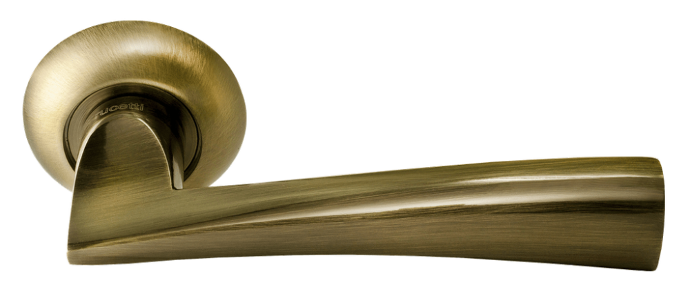 Дверная ручка Rucetti RAP 18 AB Цвет - Античная бронза
