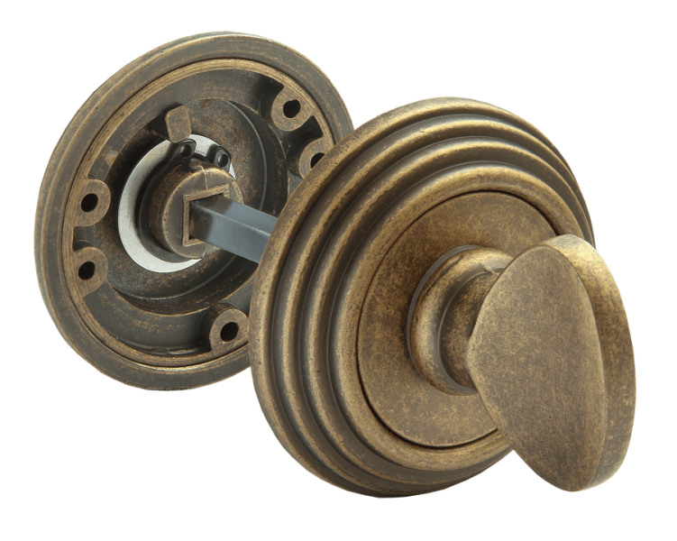 Завертка сантехническая Rucetti RAP-CLASSIC-L WC OMB Цвет - старая античная бронза