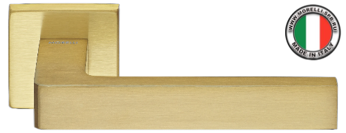 Дверная ручка Morelli Luxury HORIZONT S5 OSA Цвет - Матовое золото