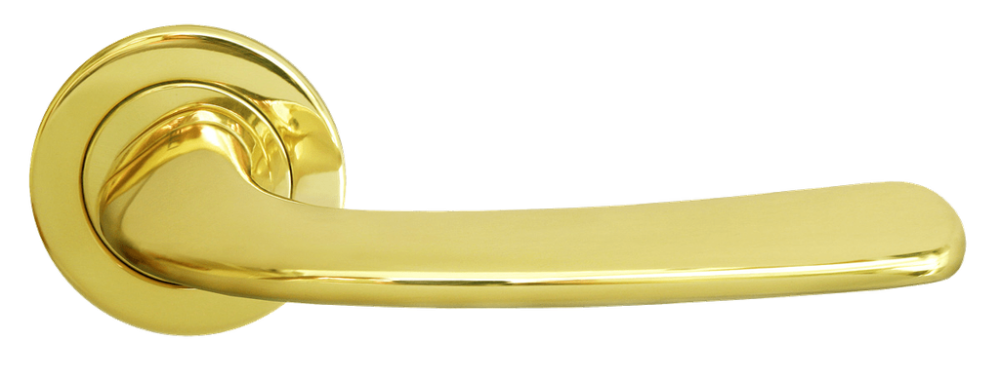 Дверная ручка Morelli Luxury NC-7 OTL (SAND/ПЕСОК) Цвет - Золото