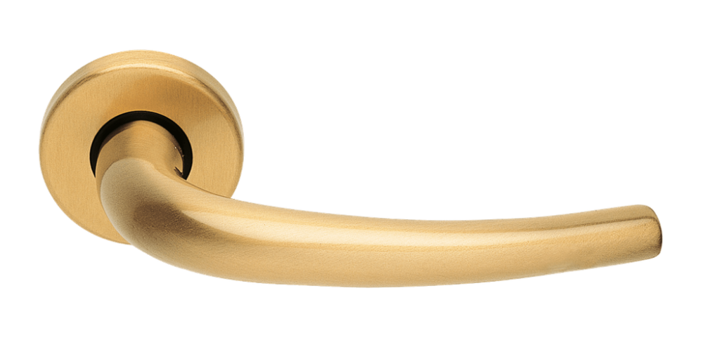 Дверная ручка Morelli Luxury LILLA OSA Цвет - Матовое золото