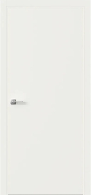 Межкомнатная дверь ПГ Бэйс 1 в цвете Белый без стекла