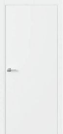 Межкомнатная дверь ПГ Бэйс 1 в цвете Айвори Софт без стекла
