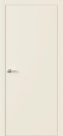 Межкомнатная дверь ПГ Бэйс 1 маятниковая в цвете Крем софт без стекла