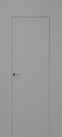 Межкомнатная Дверь Secret 59 мм межкомнатная в цвете Серый эмаль без стекла