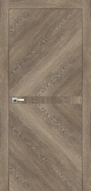 Межкомнатная дверь ПГ ACCORD 5 в цвете Дуб Графит. без стекла