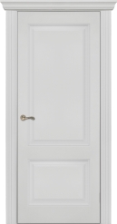 Межкомнатная дверь ПГ Rimini 2 маятниковая в цвете Серый Шёлк без стекла