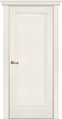 Межкомнатная дверь ПГ Rimini 1 в цвете Антично-Белый без стекла