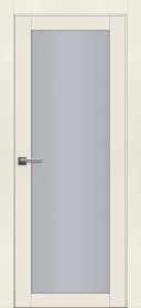 Межкомнатная дверь ПО Unity 1 в цвете Антично-Белый со стеклом Сатинат Белый