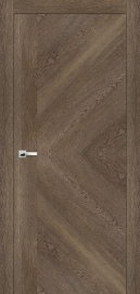 Межкомнатная дверь ПГ ACCORD 3 в цвете Дуб Терра. без стекла
