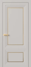 Межкомнатная Дверь ПГ Erte 2 Rustica Декор золото в цвете Кашемир (NCS S 2002-Y50R) без стекла