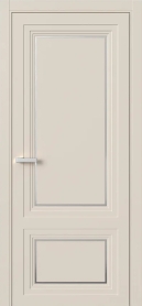 Межкомнатная Дверь ПГ Erte 2 Rustica Декор серебро в цвете Пралине (NCS S 1505-Y40R) без стекла