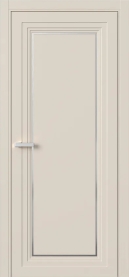 Межкомнатная Дверь ПГ Erte 1 Rustica Декор серебро в цвете Пралине (NCS S 1505-Y40R) без стекла