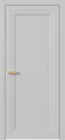 Межкомнатная Дверь ПГ Erte 1 Rustica  в цвете Телегрей (RAL 7047) без стекла