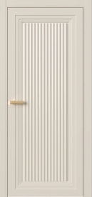 Межкомнатная Дверь ПГ Erte 1 Cannelure в цвете Пралине (NCS S 1505-Y40R) без стекла
