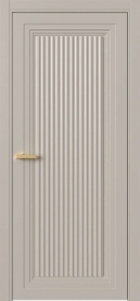 Межкомнатная Дверь ПГ Erte 1 Cannelure маятниковая в цвете Грейдж (NCS S 3005-Y50R) без стекла