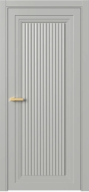Межкомнатная Дверь ПГ Erte 1 Cannelure межкомнатная в цвете Серый шёлк (RAL 7044) без стекла