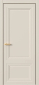 Межкомнатная Раздвижная Дверь ПГ Erte 2 Rustica купе в цвете Пралине (NCS S 1505-Y40R) без стекла