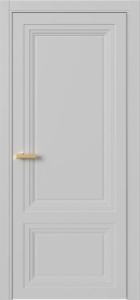 Межкомнатная Дверь ПГ Erte 2 Rustica рото в цвете Телегрей (RAL 7047) без стекла
