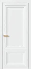 Межкомнатная Дверь ПГ Erte 2 Rustica пенал в цвете белоснежный без стекла