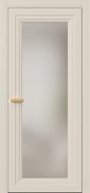 Межкомнатная Дверь ПО Erte 1 в цвете Пралине (NCS S 1505-Y40R) со стеклом НОВЫЙ Сатинат