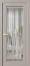 Межкомнатная Дверь ПО Erte 2 Rustica в цвете Молескин со стеклом НОВЫЙ Moru Оптивайт Прозрачный