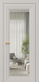 Межкомнатная Дверь ПО Erte 1 в цвете Кашемир (NCS S 2002-Y50R) со стеклом НОВЫЙ Прозрачный