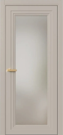 Межкомнатная Дверь ПО Erte 1 в цвете Грейдж (NCS S 3005-Y50R) со стеклом НОВЫЙ Оптивайт Сатинат