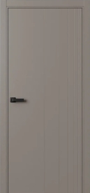 Межкомнатная Дверь ПГ Ritm 1 Progress в цвете Умбра (NCS S 6005-Y50R) без стекла