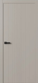 Межкомнатная Дверь ПГ Ritm 3 Progress пенал в цвете Молескин без стекла