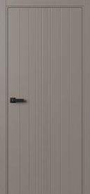 Межкомнатная Дверь ПГ Ritm 3 Progress в цвете Умбра (NCS S 6005-Y50R) без стекла