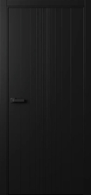Межкомнатная Дверь ПГ Ritm 3 Progress в цвете Чёрный агат  без стекла