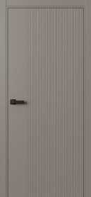 Межкомнатная Дверь ПГ Ritm Metr 1 в цвете Умбра (NCS S 6005-Y50R) без стекла