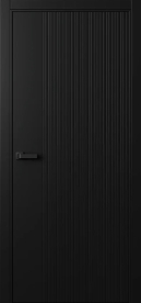 Межкомнатная Дверь ПГ Ritm Metr 2 пенал в цвете Чёрный агат  без стекла