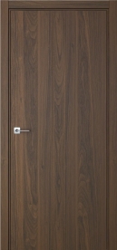 Межкомнатная дверь ПГ BASE 1 Invisible в цвете Орех Флэйм без стекла
