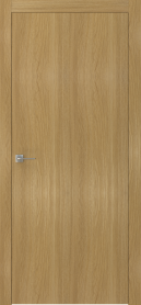 Межкомнатная дверь ПГ BASE 1 в цвете Дуб натуральный  без стекла
