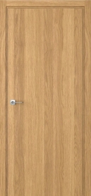 Межкомнатная дверь ПГ BASE 1 Invisible в цвете Дуб натуральный  без стекла