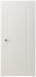 Межкомнатная дверь ПГ DUET 1 в цвете Белоснежный без стекла