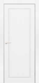 Межкомнатная дверь ПГ DUET 1 двустворчатая в цвете Антично-Белый без стекла