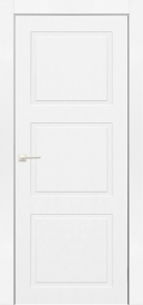 Межкомнатная дверь ПГ DUET 3 в цвете Антично-Белый без стекла