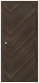 Межкомнатная дверь ПГ ACCORD 6 двустворчатая в цвете Дуб Терра. без стекла
