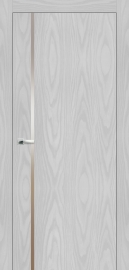 Межкомнатная дверь ПО BASE 1/1 в цвете Дуб Сканди. со стеклом RAY