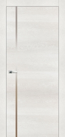 Межкомнатная дверь ПО BASE 1/1 двустворчатая в цвете Дуб Мраморный. со стеклом RAY