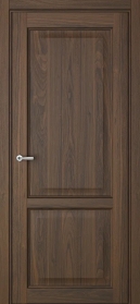 Межкомнатная дверь ПГ Элеганс 2 Invisible в цвете Орех Флэйм без стекла