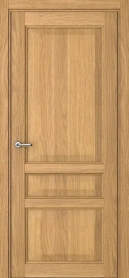 Межкомнатная дверь ПГ Элеганс 3 в цвете Дуб натуральный  без стекла
