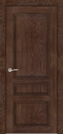Межкомнатная дверь ПГ Elegance 3 в цвете Дуб бурый без стекла