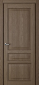 Межкомнатная дверь ПГ Элеганс 3 в цвете Дуб каменный без стекла